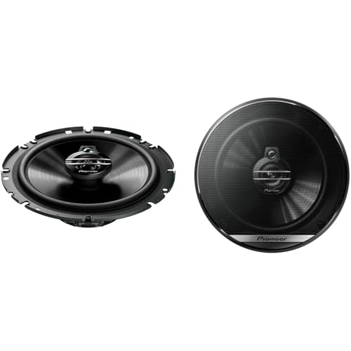 Pioneer TS-G1730F 3-Weg-Koaxiallautsprecher für Autos (300 W), 17 cm, kraftvoller Klang, IMPP-Membr Schwarz
