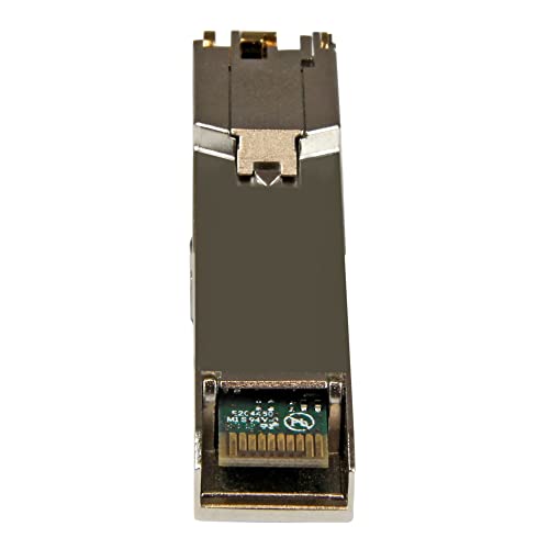 Image of StarTech Cisco GLC-T Compatible SFP Module, 1000BASE-T, RJ-45 100m (GLCTST) | 1GE Gigabit Ethernet SFP, SFP to RJ45 Cat6 /Cat5e, Cisco Firepower, ASR920, IE2000