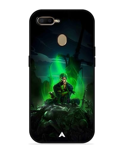 Image of Premium Anime 1 Case for Oppo A12 (Glossy Finish) Soft-Touch Metal TPU Back Cover, Shockproof, Designer, Aesthetic Mobile Phone Case