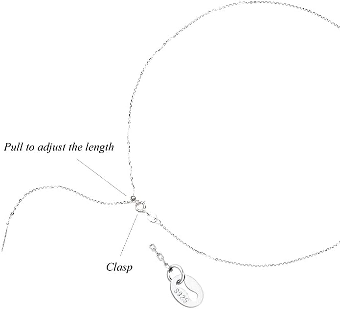 30th Birthday Gifts for Her, Simple White Pearl Necklace Crafted with 6mm Freshwater Cultured Pearl and Sterling Silver Adjustable Cable Chain, Gifts for Women - Image 8