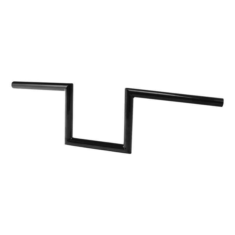 6" Rise 1" Fat Z-Bar Handlebar Fit For Harley-Davidson Honda Yamaha Suzuki Kawasaki Triumph Most Chopper Cruisers Bobber Bike Cafe Racer