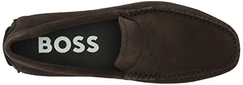 Image of BOSS Men's Noel Suede Drivers Loafers