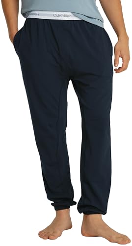Calvin Klein Pantalón de chándal Hombre Jogger de algodón...
