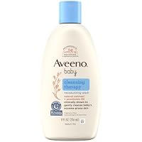 Aveeno Baby 8-Oz Cleansing Therapy Moisturizing Wash