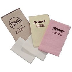 Bach Deluxe Silver Polishing Cloth Beige Color Available Only (Beige Color Available Only)
