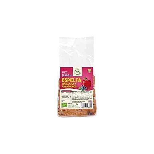 Solnatural Galletas Espelta Manzana-Arandanos Bio 175 G, No Aplicable
