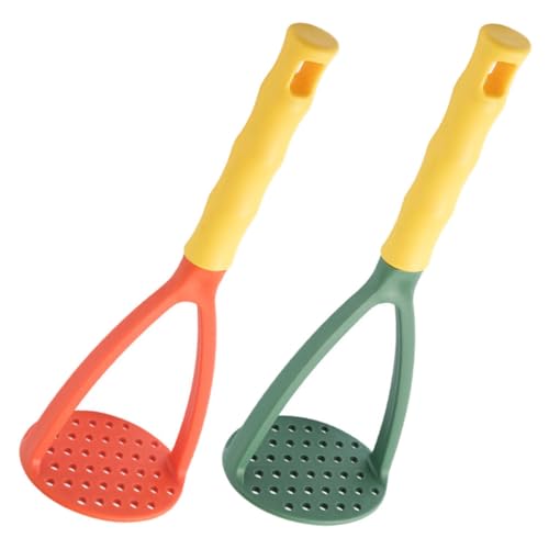 Holibanna 2Piezas Machacador De Patatas Manual Herramienta De Cocina para Triturar Patatas y Comida para Bebés Incluye