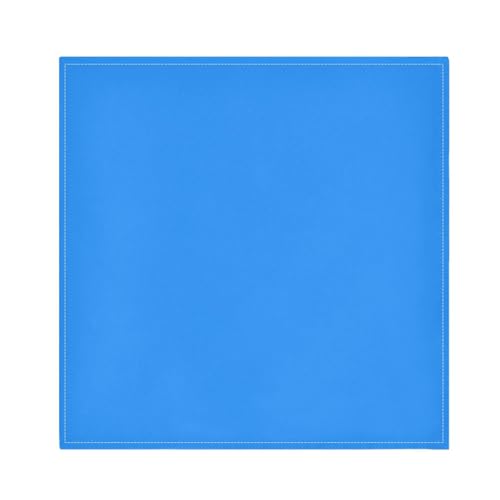Servilletas de Tela Reutilizables Poliester Azul Set x6 miniatura 6