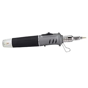 Ignition Gas Soldering Iron, Auto Tool Butane Gas Soldering Iron, Repair Kit Repair for Hot Air Gun Car Flame Gun