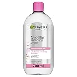 Garnier Micellar Cleansing Water 700ml, Gentle face cleanser & Make up Remover, Suitable For All Skin Types Including Sensitive Skin, Soothing Formula, Dermatologically Tested