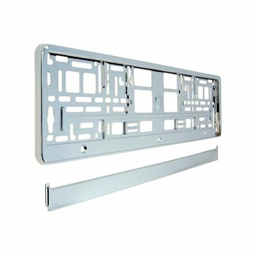 Carmotion Soporte para matrícula de Metal Cromado