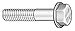 3/8"-16 x 1-3/4" Grade 5 Zinc Plated UNC (Coarse) Hex Head Cap Screws, 450 pk.