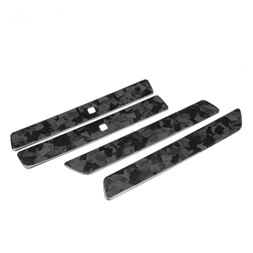 4 �̃J�[�{���t�@�C�o�[�O���Ԃ̃T�C�h�h�A�n���h���t���[���J�o�[�X�e�b�J�[�g�����J�[�A�N�Z�T���[�ƌ݊����q�����_�C Ioniq 5 NE 5 N SE 2022-2025(Forged carbon)