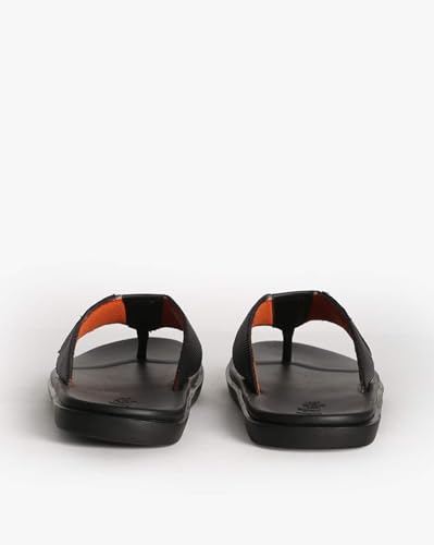 Image of Men's logo print flip-flops slippers