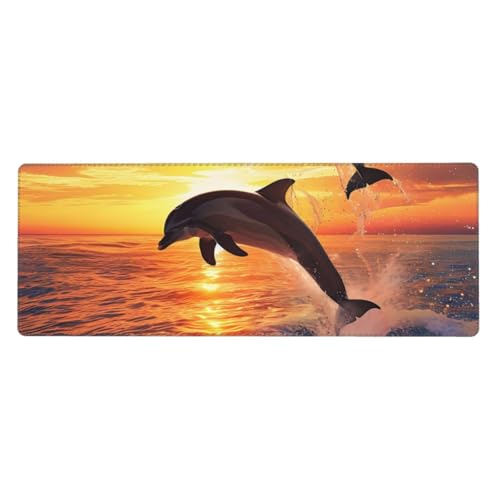 Tapis de souris de jeu avec base caoutchouc antidérapant stable et fluide