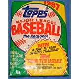 Topps 1987 Series MLB Trading Cards
