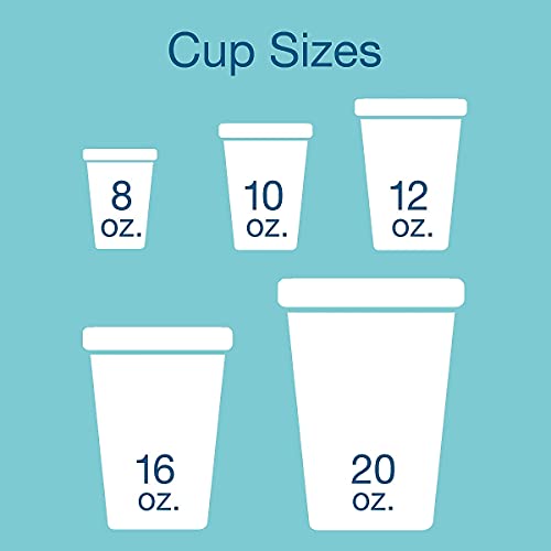 Solo OF10BI-0041 10 oz Bistro SSP Paper Hot Cup (Case of 300)