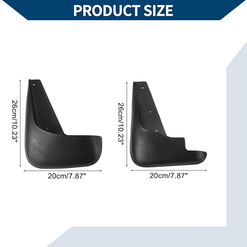 Image of Mud Flaps Splash Guards W /Mount Accessories for Toyota Vios 2004-2007 Front & Rear Mud Guards