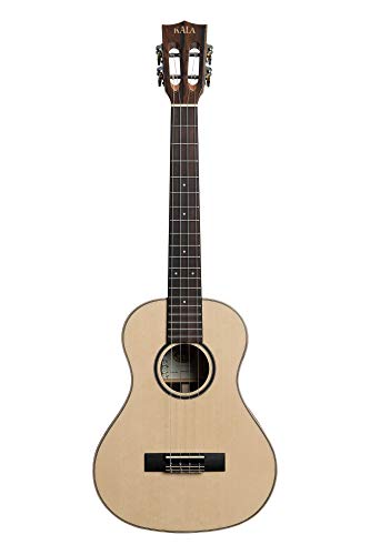 Kala All Solid Spruce Top Ziricote Super Tenor Ukulele - Les Beatles, Paul McCartney, John Lennon, RIngo Starr, George Harrison Kala All Solid Spruce Top Ziricote Super Tenor Ukulele – Image 4