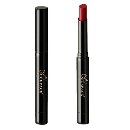 iHENGH Charme Rouge à Lèvres, Velvet Longue durée Matte Crayon de Couleur Rouge à lèvres Maquillage Sexy Waterproof Crayon Cover
