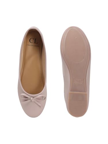 Image of Carlton London Women Comfortable Flat Round Toe Slip On Fashion Shoes for Daily use, Office use, Casual use