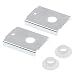 Prime-Line Products N 7192 Bi-Fold Door Repair Bracket for 1-3/8-Inch Door,(Pack of 2)