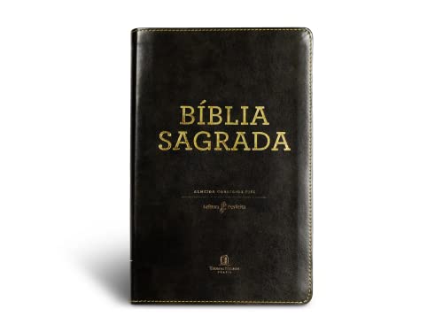 Bíblia ACF, Capa luxo preta, Leitura Perfeita
