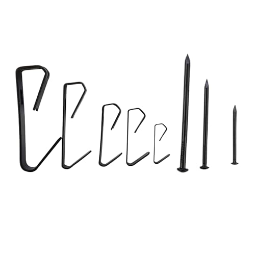 Image of Picture Hanging Hooks with Nails Kits, Picture Hangers Picture Hooks for Hanging Pictures, Frame Hooks Picture Hangers Heavy Duty Hardware Hanger Kit Wall Painting Hangers Hooks -58 Pack