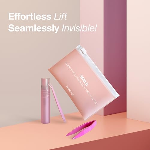 Beauty Logic Aqua Lace Eyelid Lifting Kit, 120 Invisible Lifter Tape Strips, Instant Natural Self Adhesive Upper Eye Lid Lift Double Stickers for Hooded Droopy Puffy Uneven Eyes (Large)