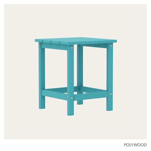 Image of POLYWOOD Long Island 18 inch Side Table, Aruba