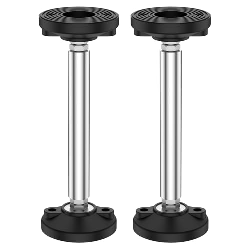 2Pcs Telescopic Support Pole Adjustable Undermount Sink Support up to 660lb Cabinet Support Pole Rod Stainless Steel Cabinet Jack Support Pole Third Hand Support System Cabinet Lifting Bracket (10x4