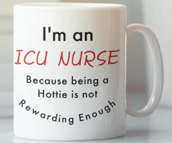 ICU Nurse Mug, ICU Nurse Gift For Men, ICU Nurse Gift For Women, Nurse Gift ICU,Funny ICU Nurse Gift,