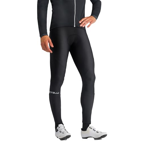 Castelli Entrata Bibtight, Pantaloncini Ciclismo Uomo, Black, L