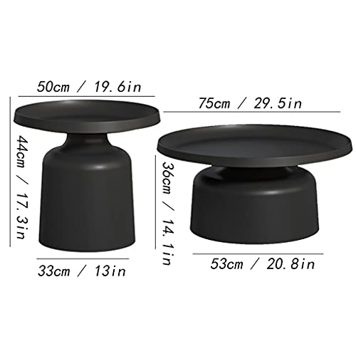 Side Table End Table Coffee Table Simple Combination Tea Side Table Living Room Bedroom Home Tea Table Wrought Iron Round Tea Bedside Rack Sofa Side Cocktail Table Tea Table Coffee Table #TOP1