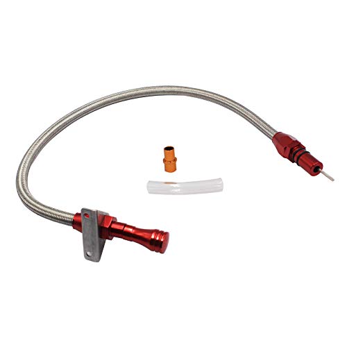 1409Kmt KMT-OT00331 Th350 Th400 Transmission Dipstick Tube Tool With Lock Flexible Stainless Steel Compatible With Chevy Gm Th350 Tranny 350 Turbo Hot Th400 Turbo thumb #2