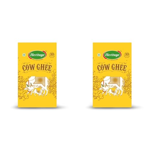 Image of HERITAGE COW GHEE 1l liter CEKA PACK (Pack of 2)