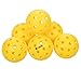 Onix Pure 2 Outdoor Pickleball Balls Specifically Designed and Optimized for Pickleball Yellow 6-Pack