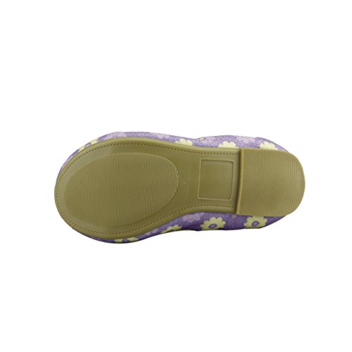 The Doll Maker Floral Glitter Ballet Flat4