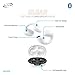 iLive Electronics Clear Truly Wireless Open Ear Clip Earbuds, IAEBTO25W