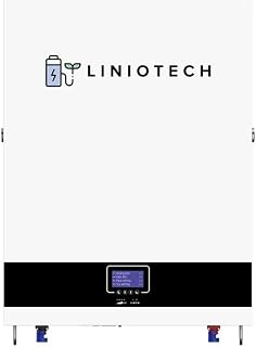 Liniotech 48V 200Ah LiFePO4 Battery Power Wall - Solar Energy Storage, Reliable Power Reserve, Easy Installation, Ideal for Home Backup & Off-Grid Solar Systems