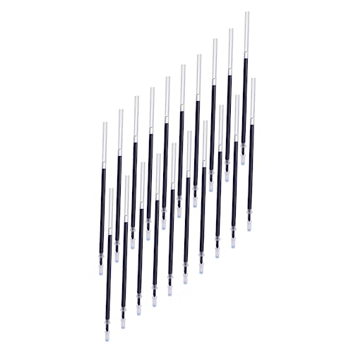 Recharges de stylo gel noir par 200 pièces pour fournitures scolaires