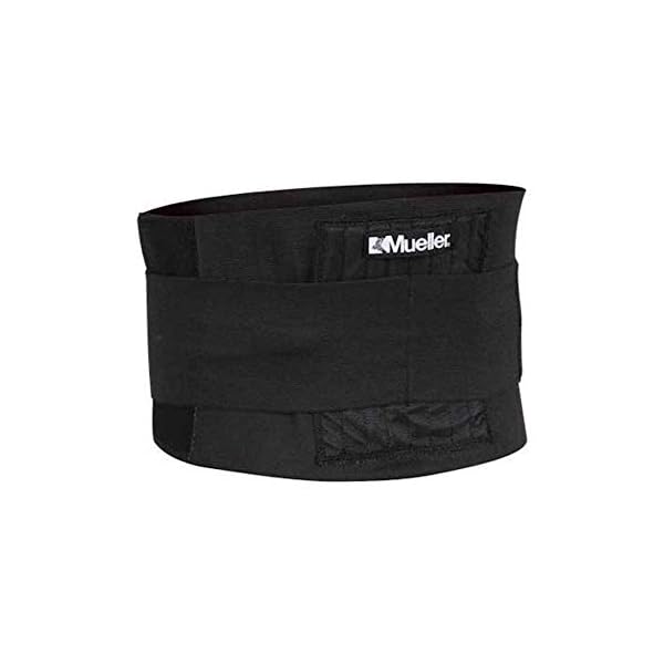 Mueller - 4581 Adjustable Back Brace, Black, One Size Fits All