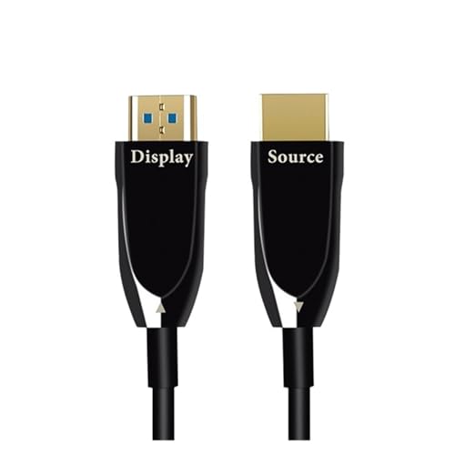 Compatible For Navceker(2023), 8K HDMI 2.1 Optical Fiber Cable 4K@60Hz HDMI Cable 2.1 48Gbps HDMI 2.1 Cable 5M 10M UHD HDMI 2.1 8K For Monitor.(HDMI 2.0 Fiber Cable,20m)