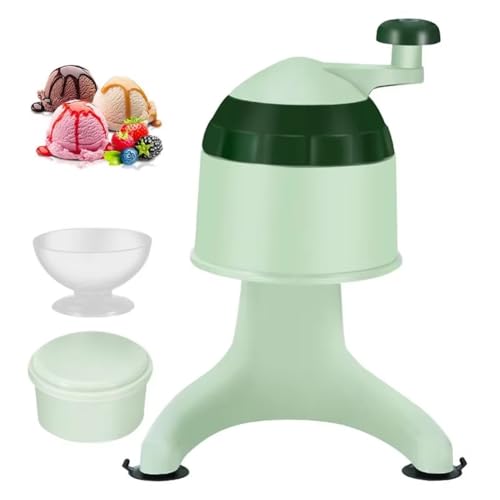 Yominerr Raspador de Hielo Manual, Antideslizante, para Granizados de Verano, Ideal para Uso Doméstico, para Niños, Adultos y Picnics.