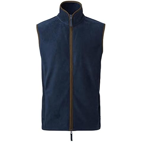 Workwear World Men's Contrast Bound Fleece Gilet Cover
