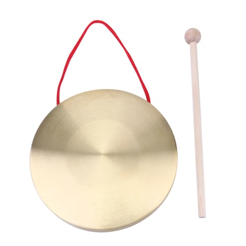 ERINGOGO Chinese Opera Gong Hand Gong Brass Instrument Instrument for Boys and Girls