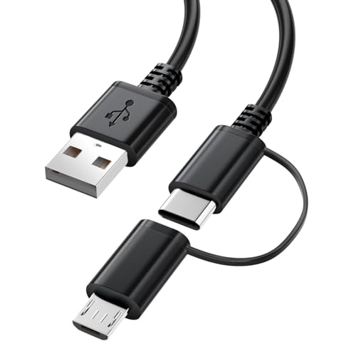 Chargeur rapide pour tablette Amazon Fire, câble micro USB C pour Kindle Paperwhite, toutes générations Old and New Fire HD 10 8 7 Plus, Max 11, Kids Pro,...