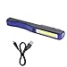 Produktbild Romote USB Aufladbare Cob-arbeits-licht Tragbare Cob Arbeitsinspektionsleuchten Led-Taschenlampe Für Haushalt Werkstatt Camping Car Reparieren Oder Notfall-blau