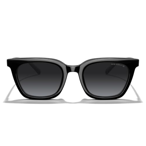 MERRY'S Modern Men Women Acetate Square Polarized UV400 Sunglasses S61932