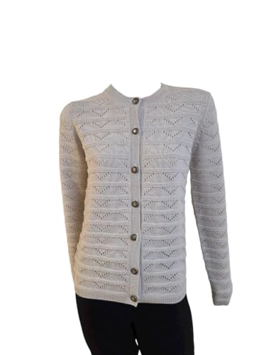 Veste boutonnée ajustée Pamira Coreana S1114 en maille confortable